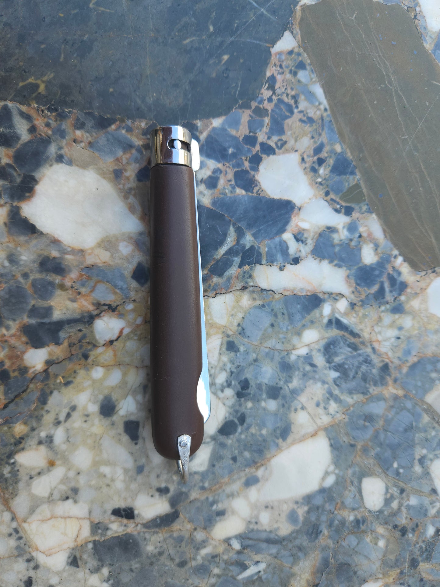 Rare Air France Folding Knife — Thiers Sarry Sabatier | Serrated Blade | Collector's Piece