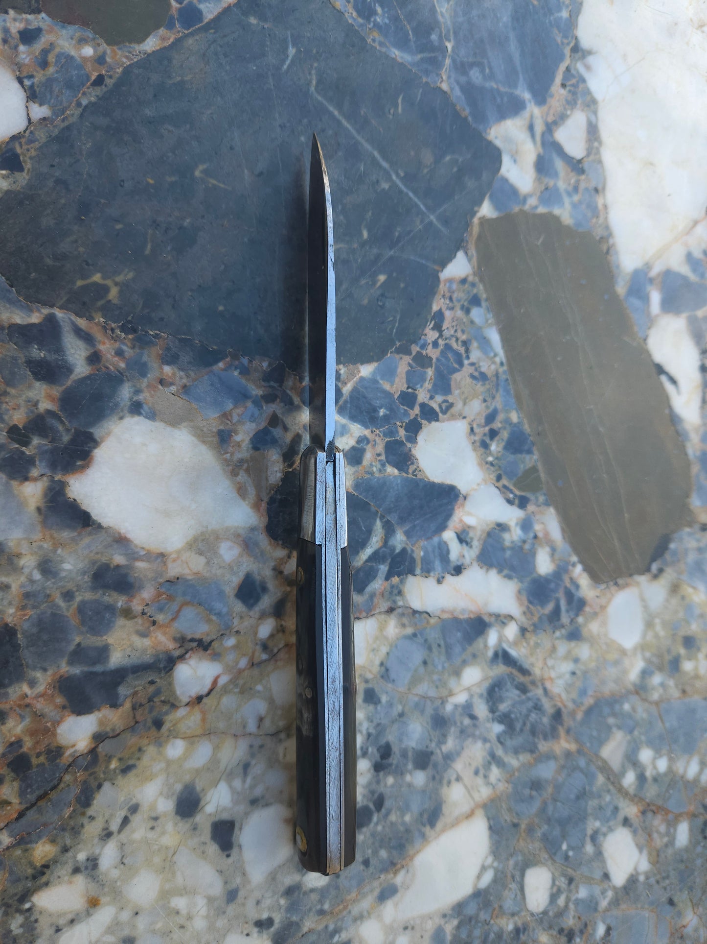 Vintage French Folding Knife - 32

Dumas | Natural Horn Handle

Thiers, France
