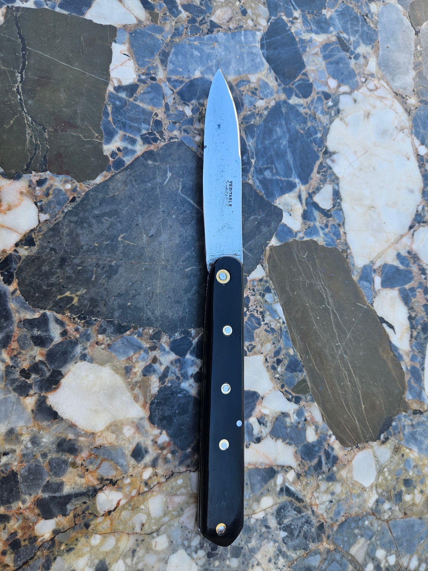 Vintage French Roannais Folding Knife - Farge | Horn Handle |

Thiers, France